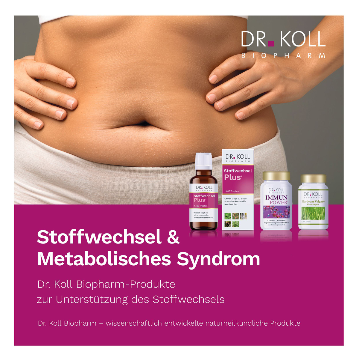 Stoffwechsel Konzept 3